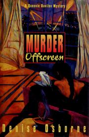 Cover of: Murder offscreen
