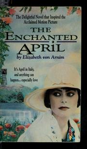 Cover of: The enchanted April