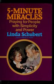 Cover of: 5-minute miracles by Linda Schubert