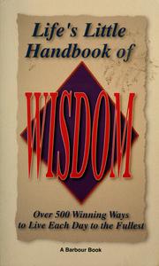 Cover of: Lifes Little Handbook of Wisdom