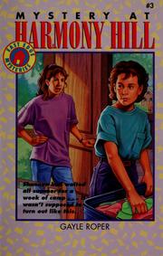 Cover of: Mystery at Harmony Hill