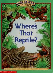 Cover of: Where's that reptile?