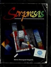 Cover of: Sorpresas by Elena Olazagasti-Segovia