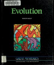 Cover of: Evolution by Marilyn Bailey