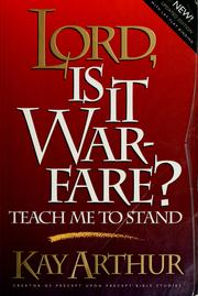 Cover of: Lord, is It Warfare?: Teach Me to Stand