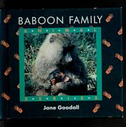 Cover of: Baboon family by Jane Goodall