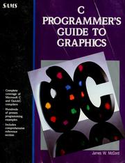 Cover of: C programmer's guide to graphics