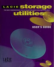 Cover of: La Cie storage utilities by La Cie Limited