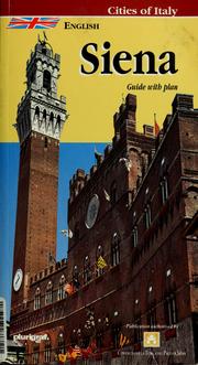 Cover of: Siena: guide with town plan
