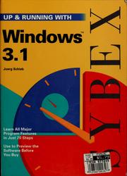 Cover of: Up & running with Windows 3.1 by Joerg Schieb