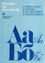 Cover of: Russian for Everybody (Textbook)