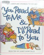 Cover of: You read to me & I'll read to you by Janet Schulman