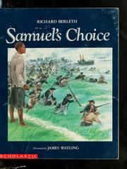 Cover of: Samuel's choice