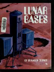 Cover of: Lunar bases