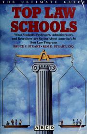 Cover of: Top law schools by Bruce S. Stuart