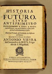 Cover of: Historia do futuro by António Vieira