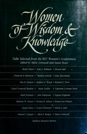 Cover of: Women of Wisdom and Knowledge by Marie Cornwall