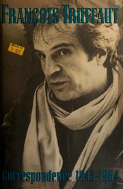 Cover of: Correspondence 1945-1984 by Francois Truffaut