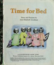 Cover of: Time for bed