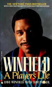 Cover of: Winfield: A Players Life
