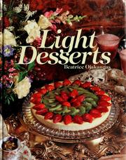 Cover of: Light desserts