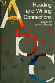 Cover of: Reading and writing connections