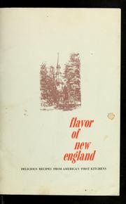 Cover of: Flavor of New England by 