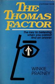 Cover of: The Thomas factor by Winkie Pratney