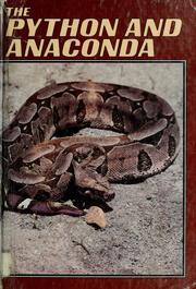Cover of: The python and anaconda by Edith Hope Fine