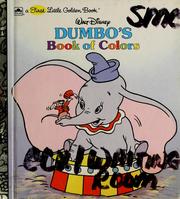 Cover of: Walt Disney Dumbo's book of colors.