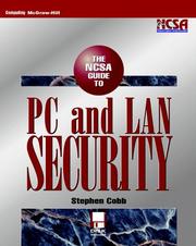 The NCSA guide to PC and LAN security