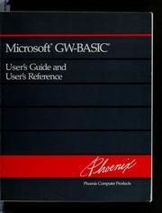 Cover of: Microsoft GW-BASIC interpreter user's guide by 