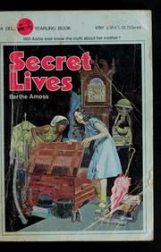 Cover of: Secret lives by Berthe Amoss