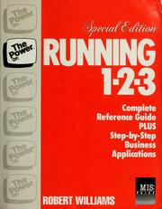 Cover of: The power of running 1-2-3 by Williams, Robert E.