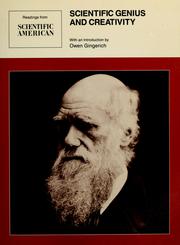 Cover of: Scientific genius and creativity: readings from Scientific American