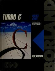 Cover of: Turbo C by 