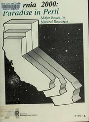 Cover of: California 2000 by California. Legislature. Assembly. Office of Research
