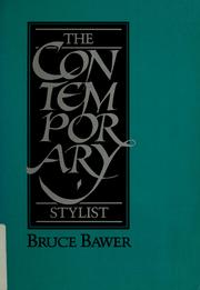 Cover of: The contemporary stylist