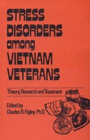 Cover of: Stress disorders among Vietnam veterans by edited by Charles R. Figley.