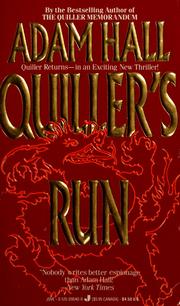 Cover of: Quiller's Run