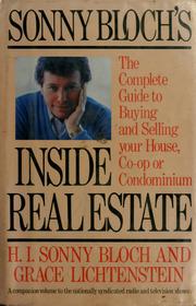 Cover of: Inside real estate by H. I. Sonny Bloch