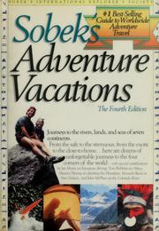 Cover of: Sobek's adventure vacations