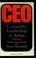 Cover of: Ceo