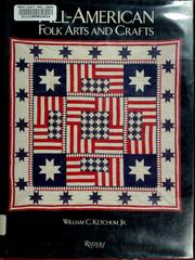 Cover of: All-American folk arts and crafts