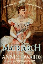 Cover of: Matriarch by Anne Edwards