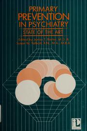 Cover of: Primary Prevention in Psychiatry