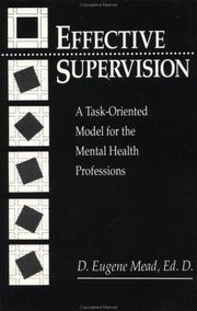 Effective supervision by D. Eugene Mead