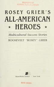 Cover of: Rosey Grier's all-American heroes by Rosey Grier
