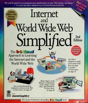 Cover of: Internet and World Wide Web simplified by Paul Whitehead