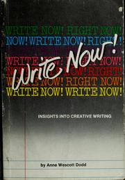 Cover of: Write now!: Insights into creative writing